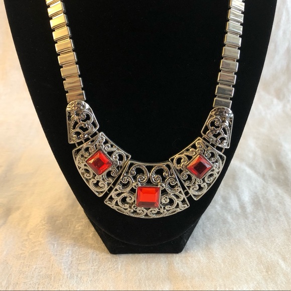 Statement necklace set - Picture 3 of 7